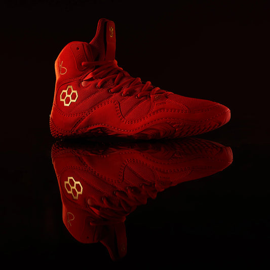 Rudis JB1 Wrestling Shoe Red
