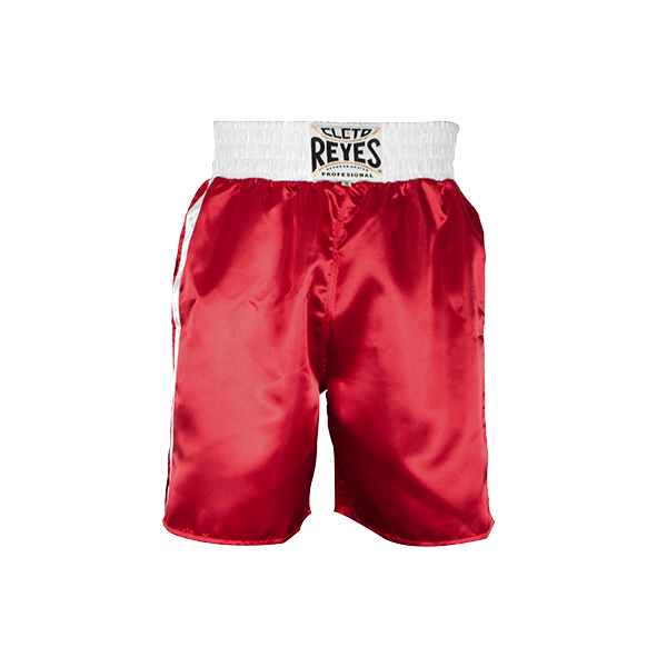 Cleto Reyes Boxing Trunks, Performance, Satin Fabric Red