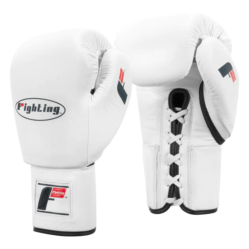 Fighting Sports Fury Professional Lace Boxing Gloves Premium Quality Training and Sparring Gloves with Hand Wraps for Muay Thai Earl s Fight Shop Inc