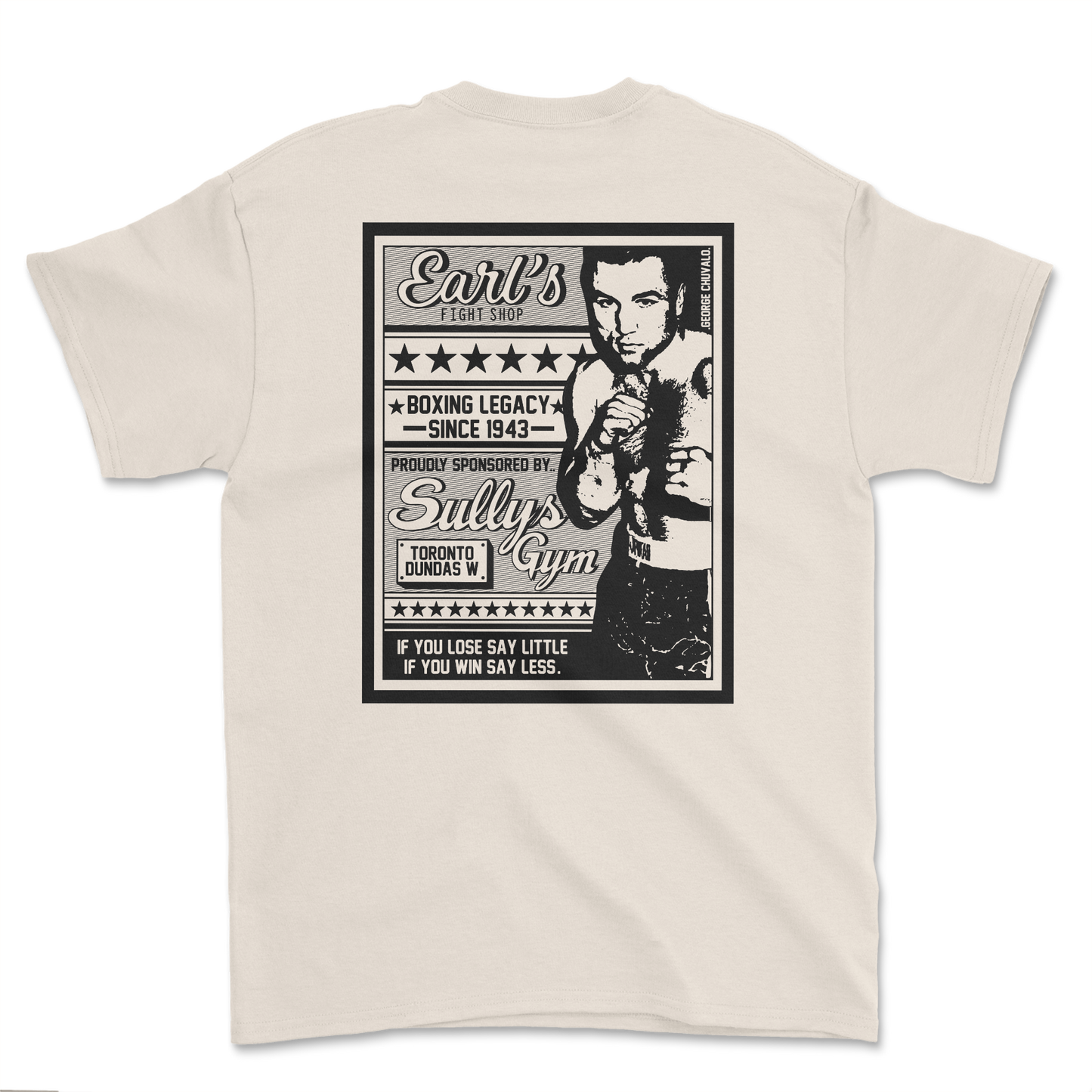Earls George Chuvalo Tee - Earl's Fight Shop
