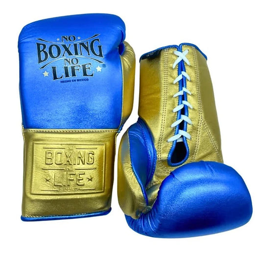 No Boxing No Life Training Gloves Blue