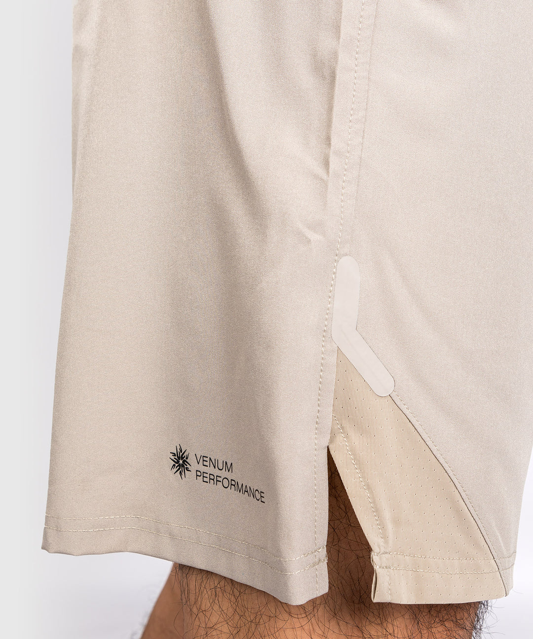 Venum G-Fit Air Training Shorts - Boxing Performance Gear Close up Side View