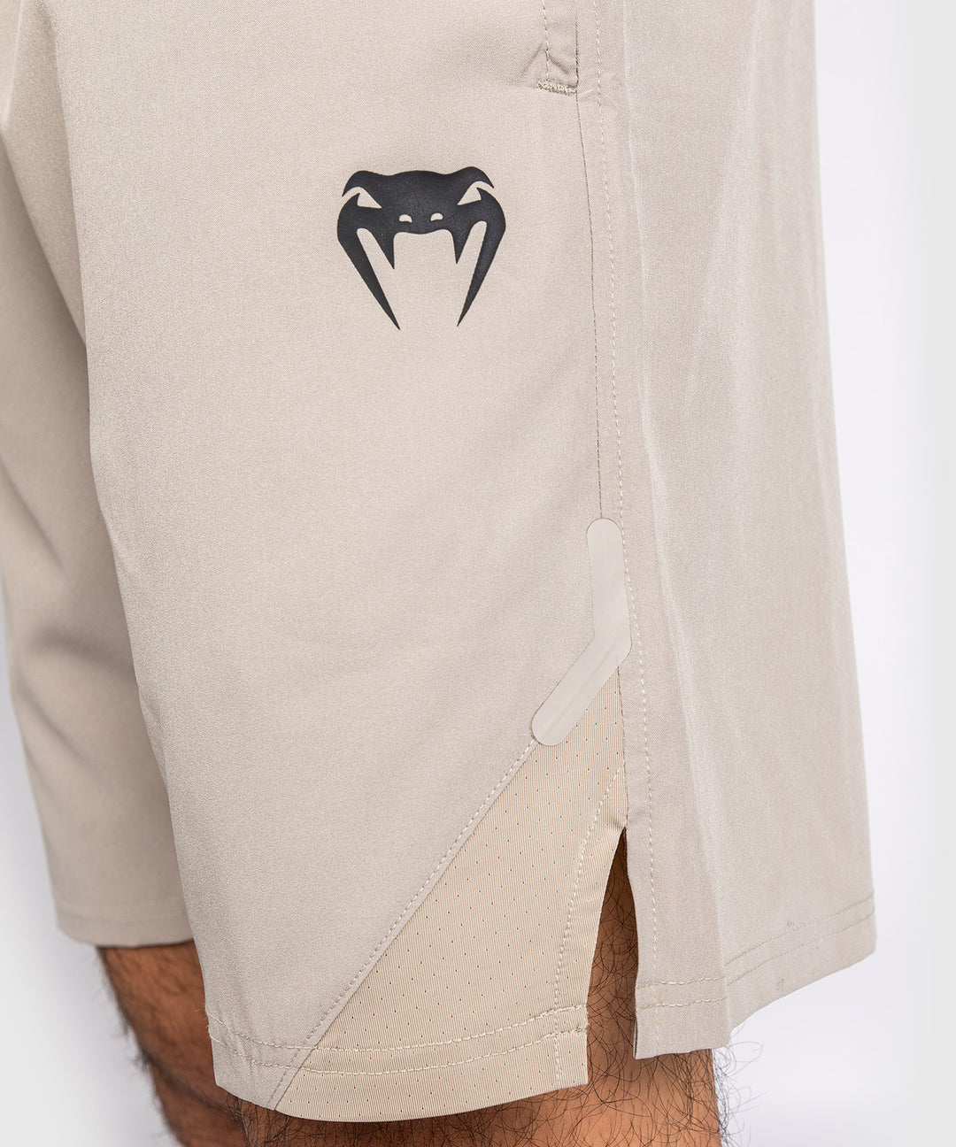 Venum G-Fit Air Training Shorts - Boxing Performance Gear Close up Logo View