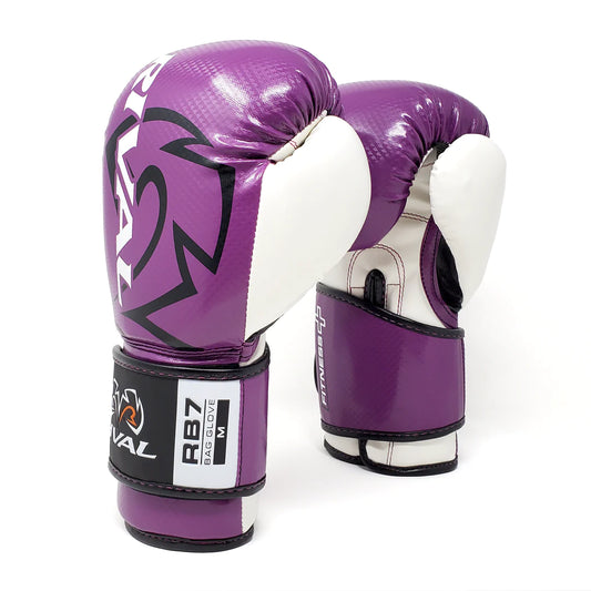 Rival RB7 Fitness Plus Bag Gloves - Boxing, Sparring, Fitness Equipment