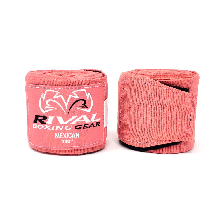 Mexican Handwraps 180'', Rival Hand Wraps Pink