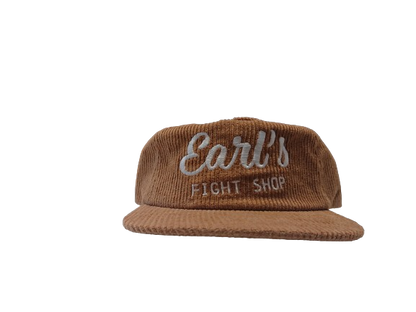 Earl's Corduroy Hat for boxing enthusiasts Front View