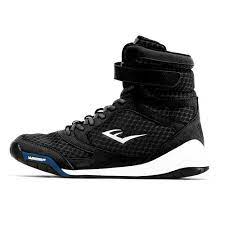 Everlast Pro Elite High Top Boxing Shoes Black