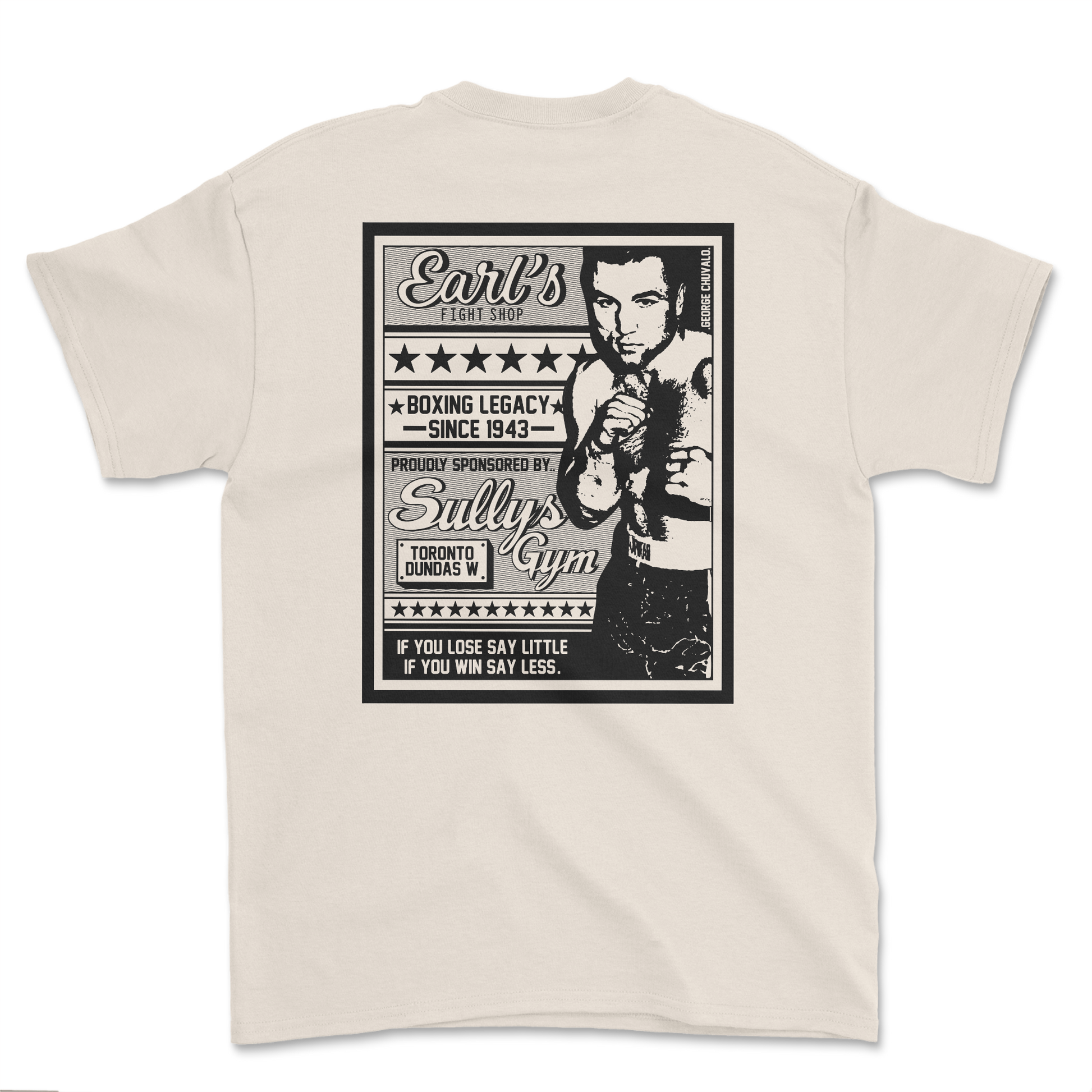Earls George Chuvalo Tee - Earl's Fight Shop