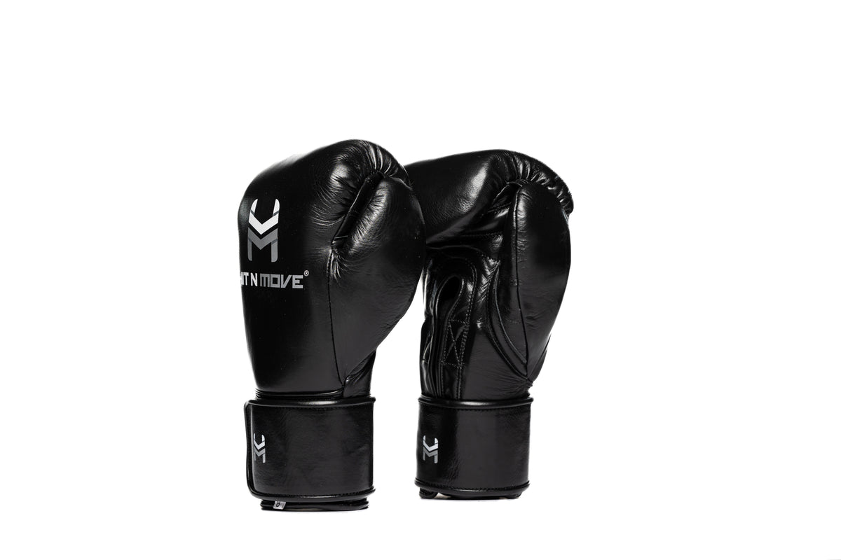 HIT N MOVE - Suvari Horse Hair Boxing Gloves (Hook and Loop)