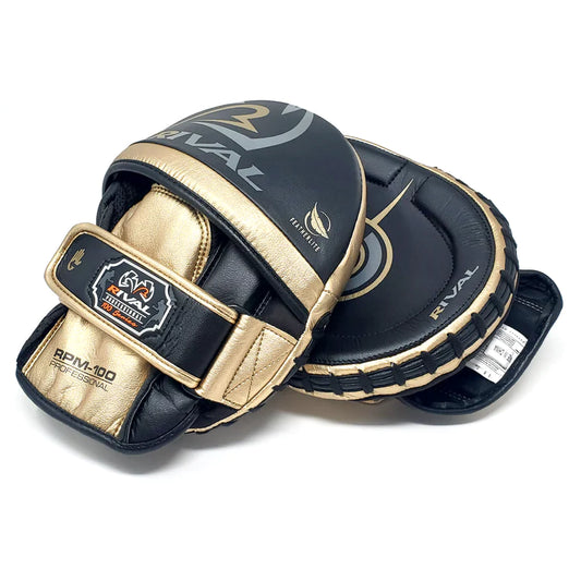 RPM100 Professional Punch Mitts - Handcrafted, Ergonomic, Durable, Boxing Mitts, Training Pads Whole View