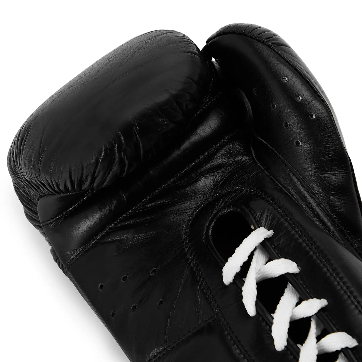 Everlast Elite Pro Leather Lace Up Training Boxing Gloves