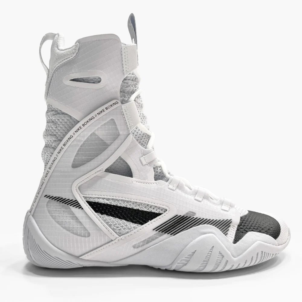 Nike HyperKO 2 Boxing Shoes - Lightweight, supportive footwear White Side View