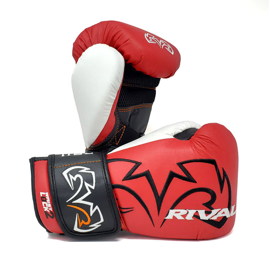 RB11 Evolution Bag Gloves - Protective, high-quality boxing gloves. Red