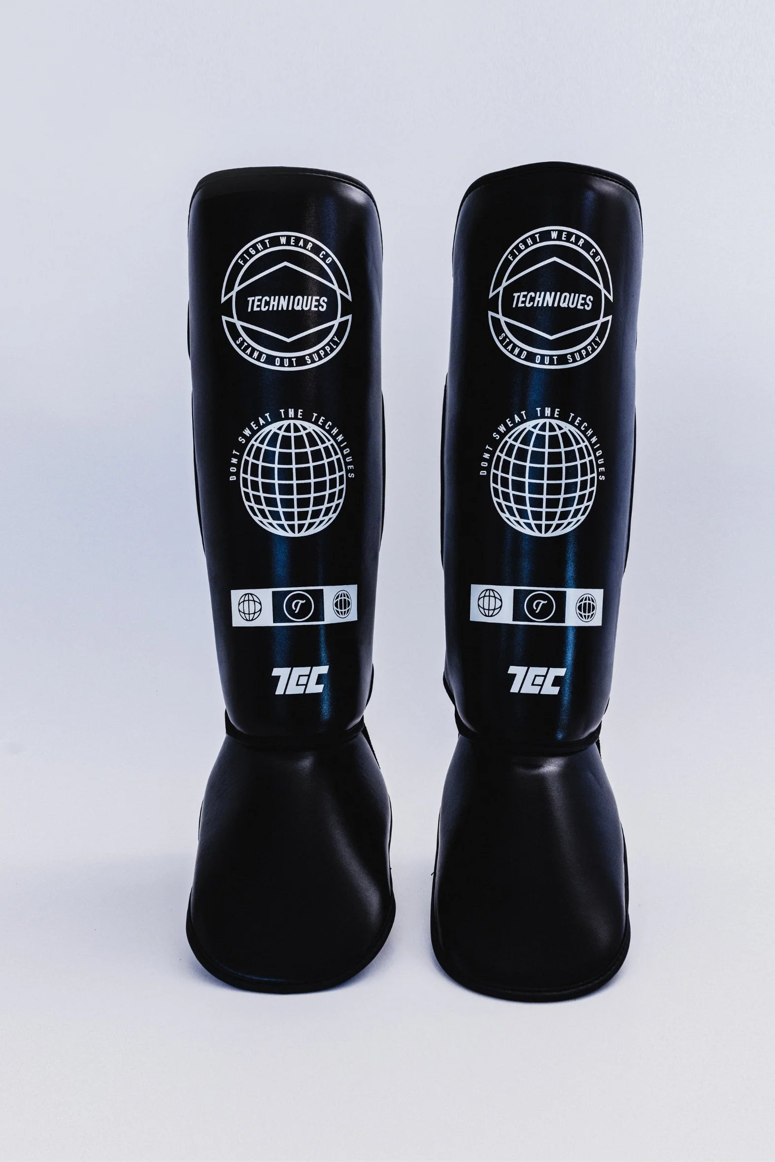 Standout Supply Shin Guards - High-end boxing equipment Front View
